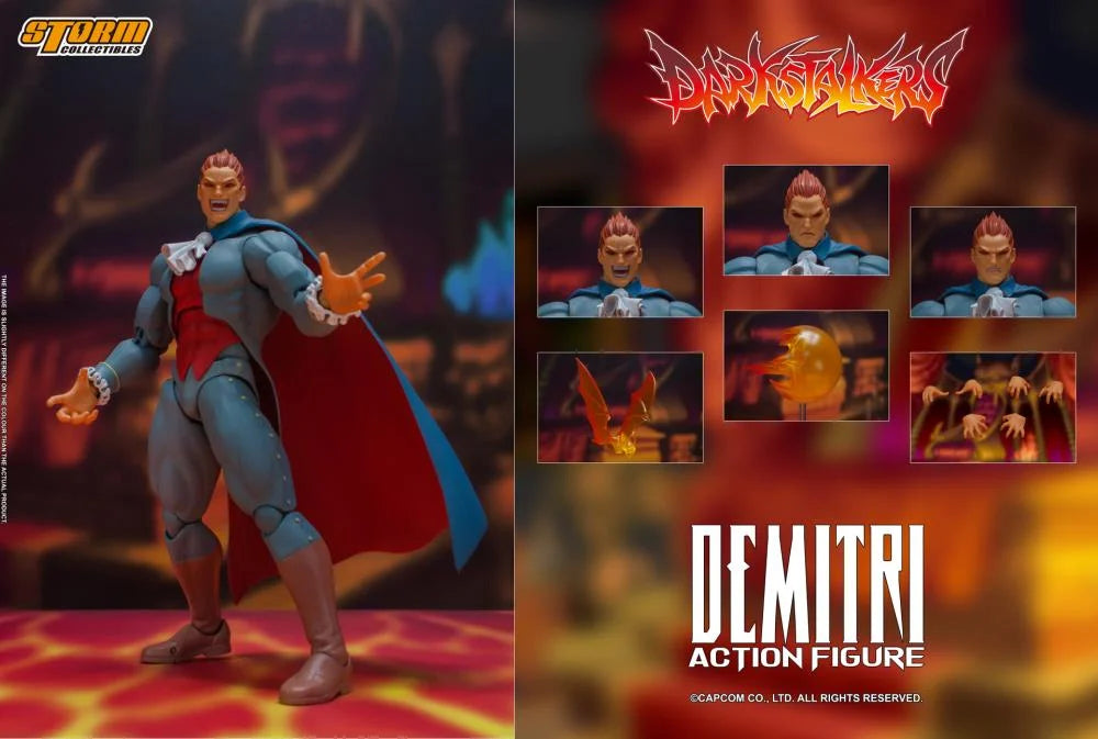 DEMITRI MAXIMOFF - DARKSTALKERS ACTION FIGURE