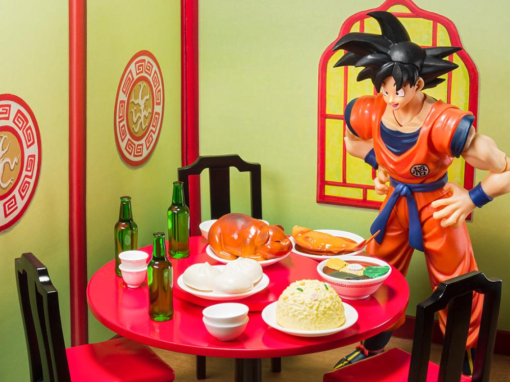 SET DE COMIDA DE GOKU SH FIGUARTS