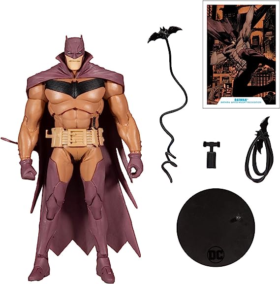 BATMAN WHITE KNIGHT RED EDITION - DC MULTIVERSE