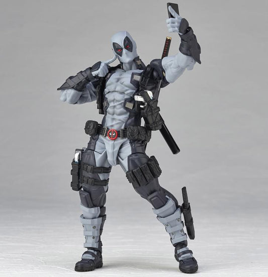 Figura Colección Anime - Deadpool X Force. Ver (Series 001 Ex) Yamaguchi - Vista de perfil y caja