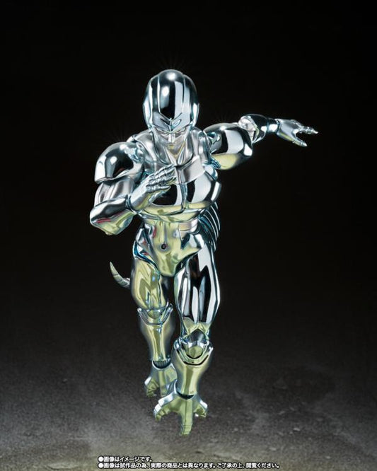 Figura Bandai S.H.Figuarts - Metal Cooler (Dragon Ball Z) - Vista de perfil y caja