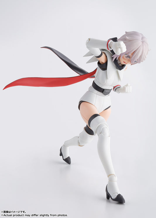 Figura Bandai S.H.Figuarts - Shy Tv Animation Shy Figure - Vista de perfil y caja