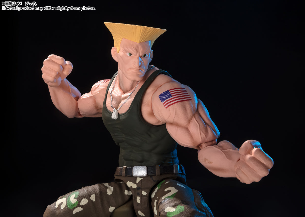 GUILE -Traje 2- Street Fighter SH Figuarts
