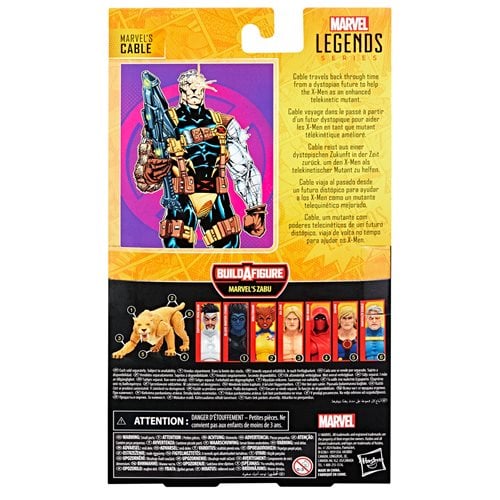 Cable Marvel Legends Zabu Series