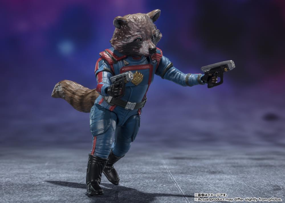 STARD-LORD Y ROCKET RACCOON GUARDIANES DE LA GALAXIA S.H. FIGUARTS