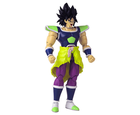 Figura Colección Anime - Broly Dragon Stars (Dragon Ball Super) - Vista de perfil y caja