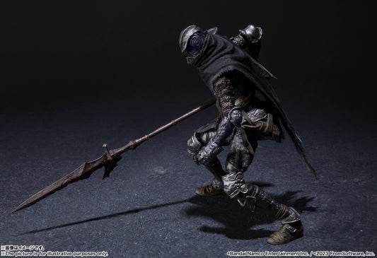 Figura Bandai S.H.Figuarts - Festering Fingerprint Vyke Elden Ring - Vista de perfil y caja