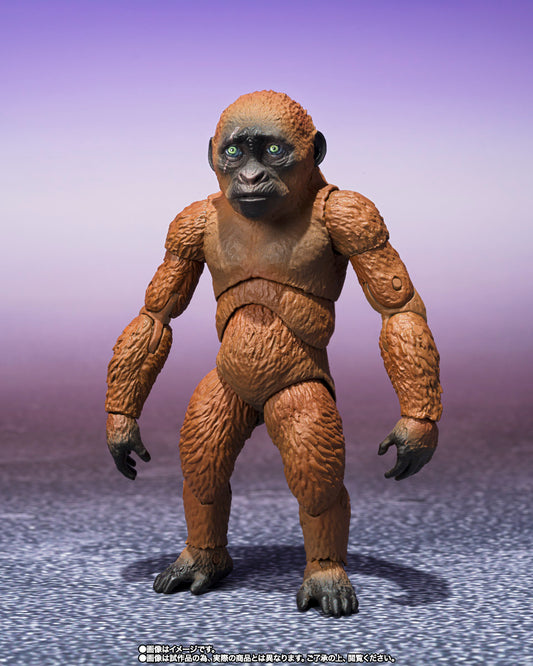 Figura Bandai - Suko & Mothra 2024 From Godzilla X Kong The New Empire - Vista de perfil y caja