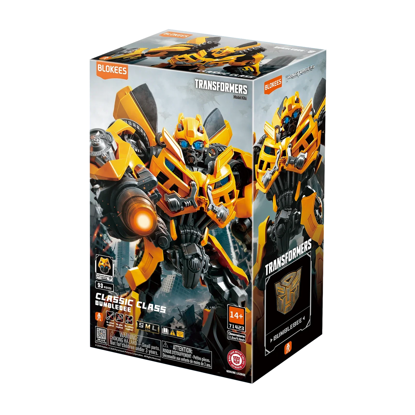 Bumblebee Transformers Classic Class 23 Transformers Dark of the Moon blokees