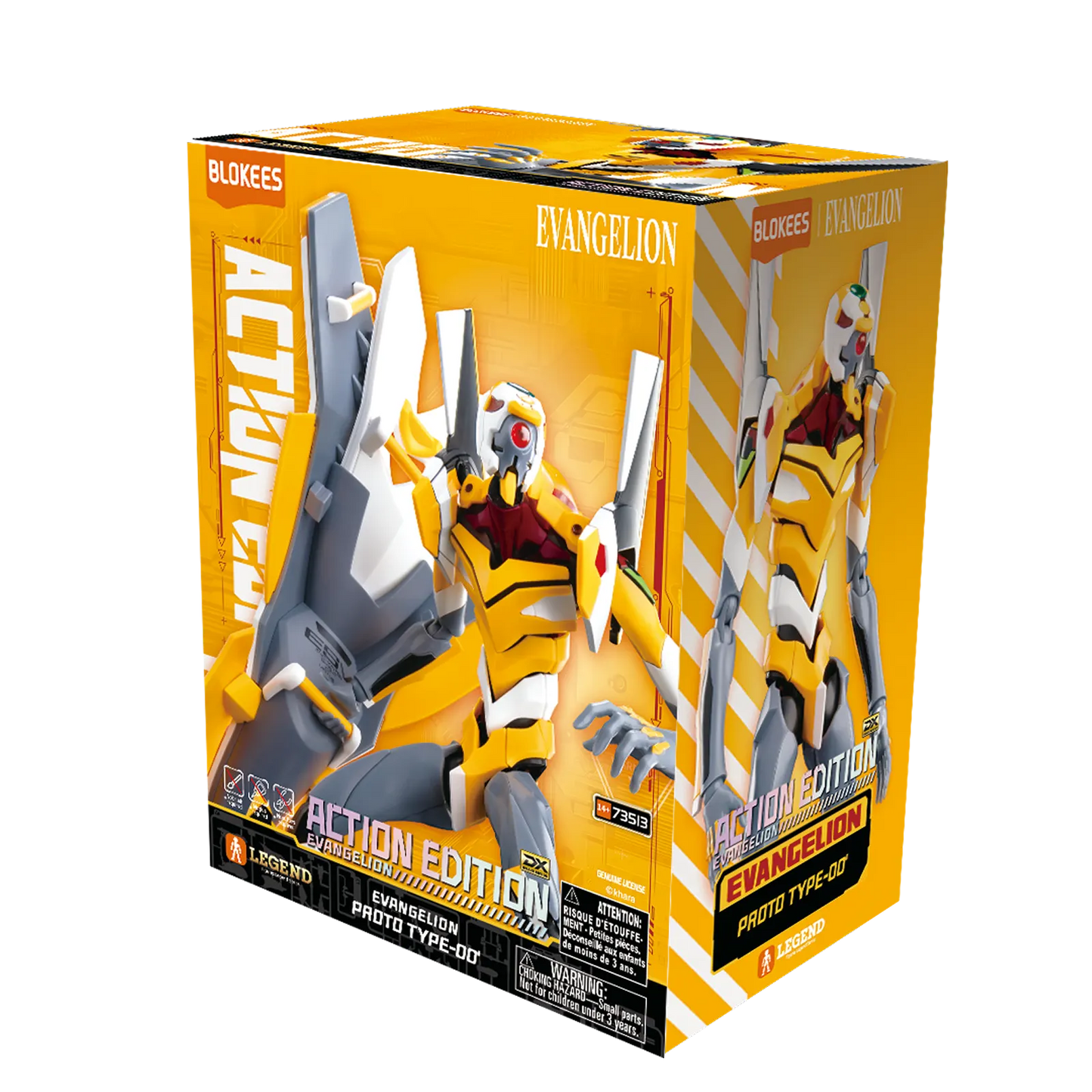 Eva 00 Proto Type Evangelion Action Edition DX Blokees