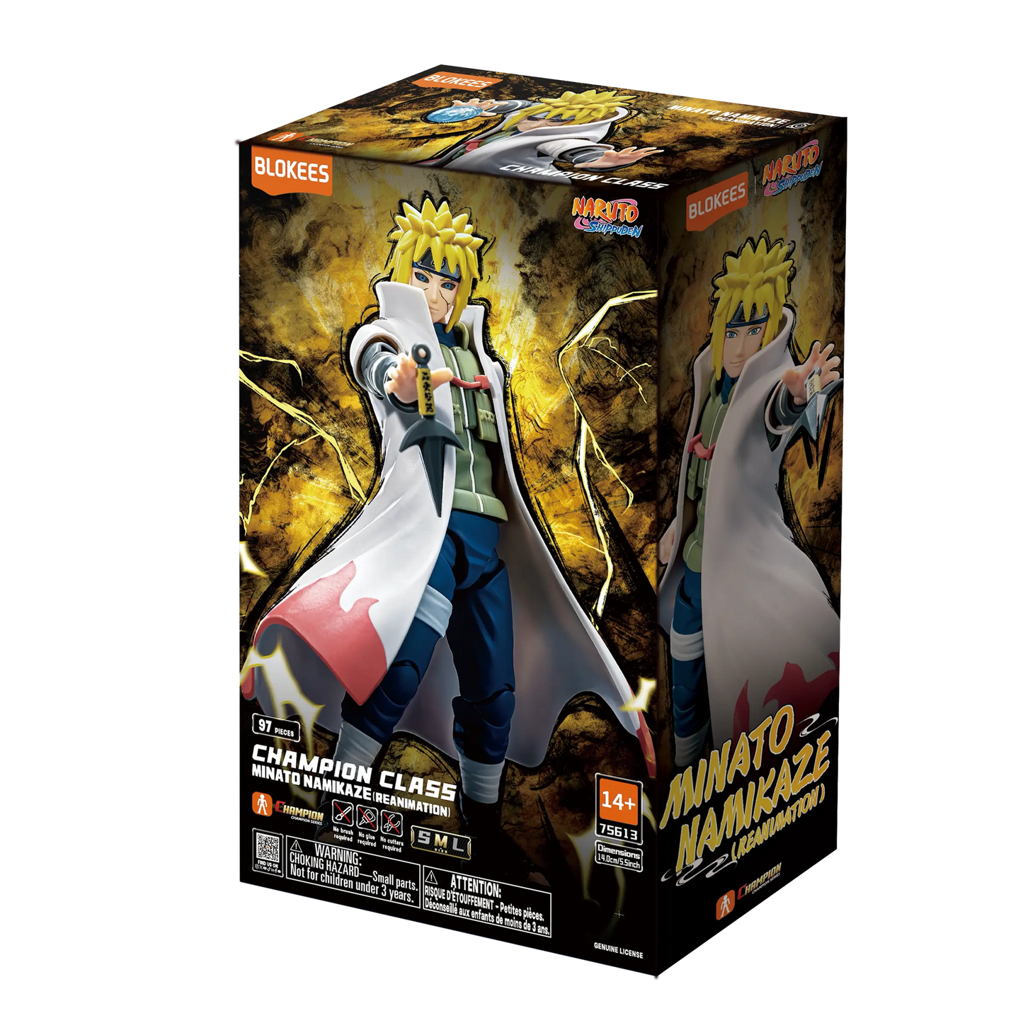 Minato Namikaze (Reanimation) Naruto Champion Class 03 Blokees
