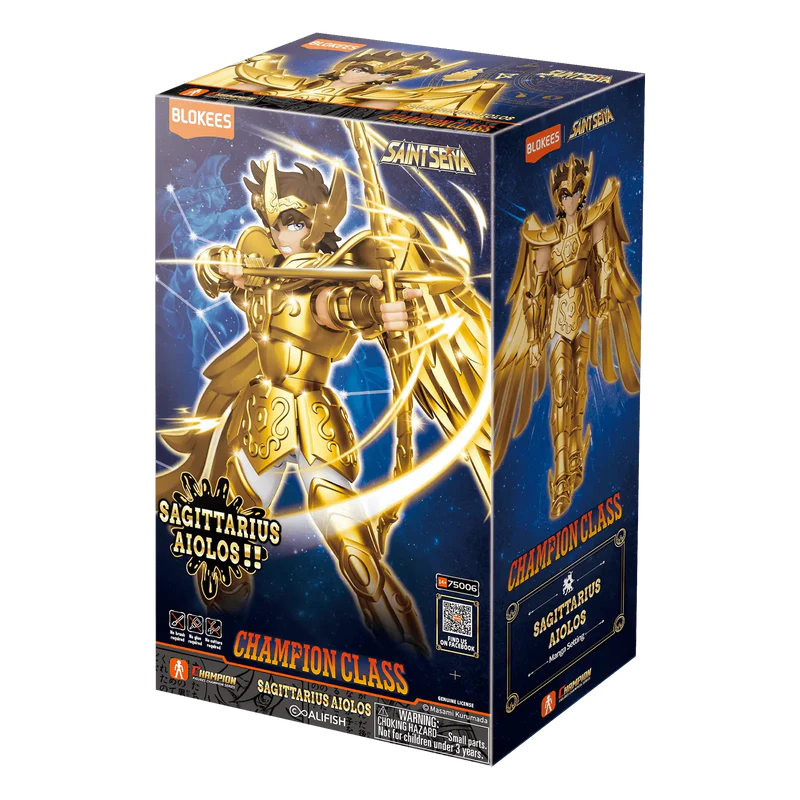 SEIYA DE SAGITARIO BLOKEES CHAMPION DELUXE CLASS