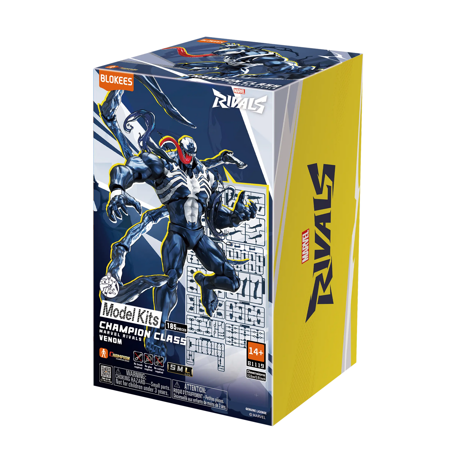 Venom Marvel Rivals Champion Class 07 Model Kits Blokees