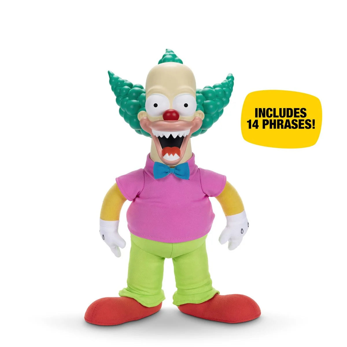 Krusty el payaso muñeco parlante Jakks Pacific