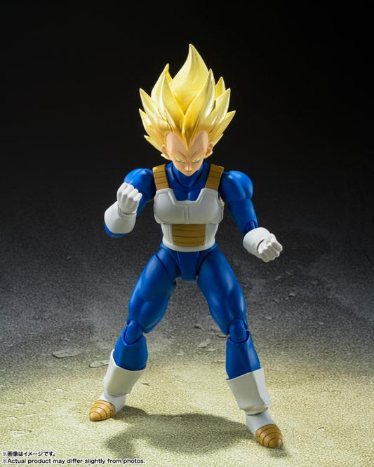 VEGETA AWAKENING SUPER SAIYAN BLOOD DRAGON BALL Z S.H. FIGUARTS