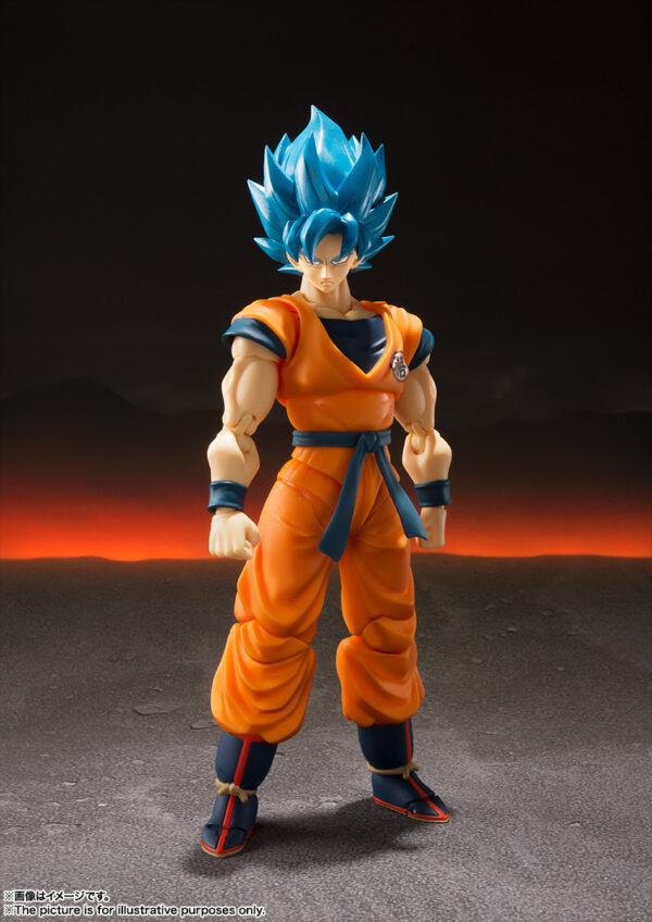 SON GOKU SUPER SAIYAN GOD BLUE S.H. FIGUARTS
