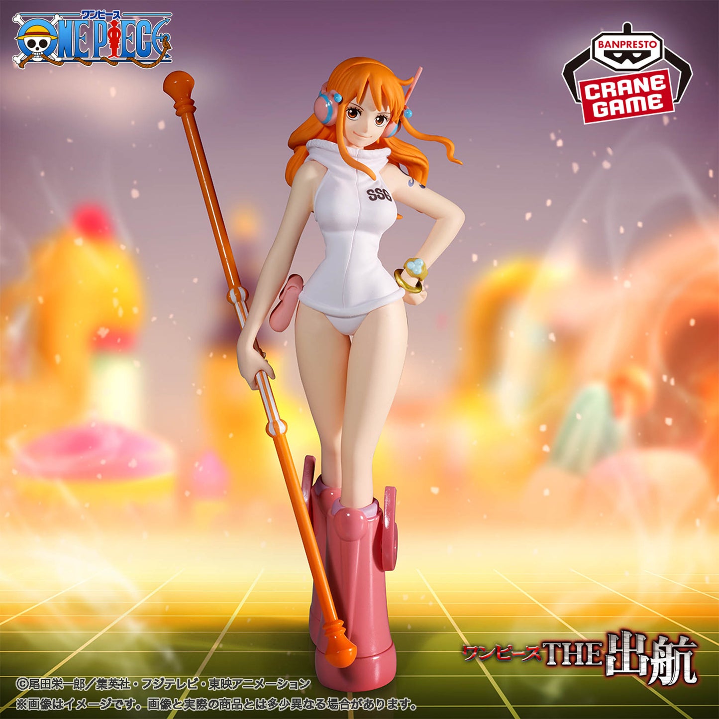NAMI EGGHEAD BANPRESTO ONE PIECE