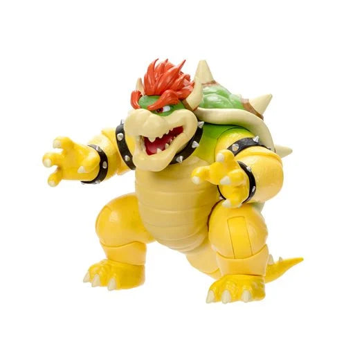 The Super Mario Bros Movie Fire Breathing Bowser 7-Inch Figure