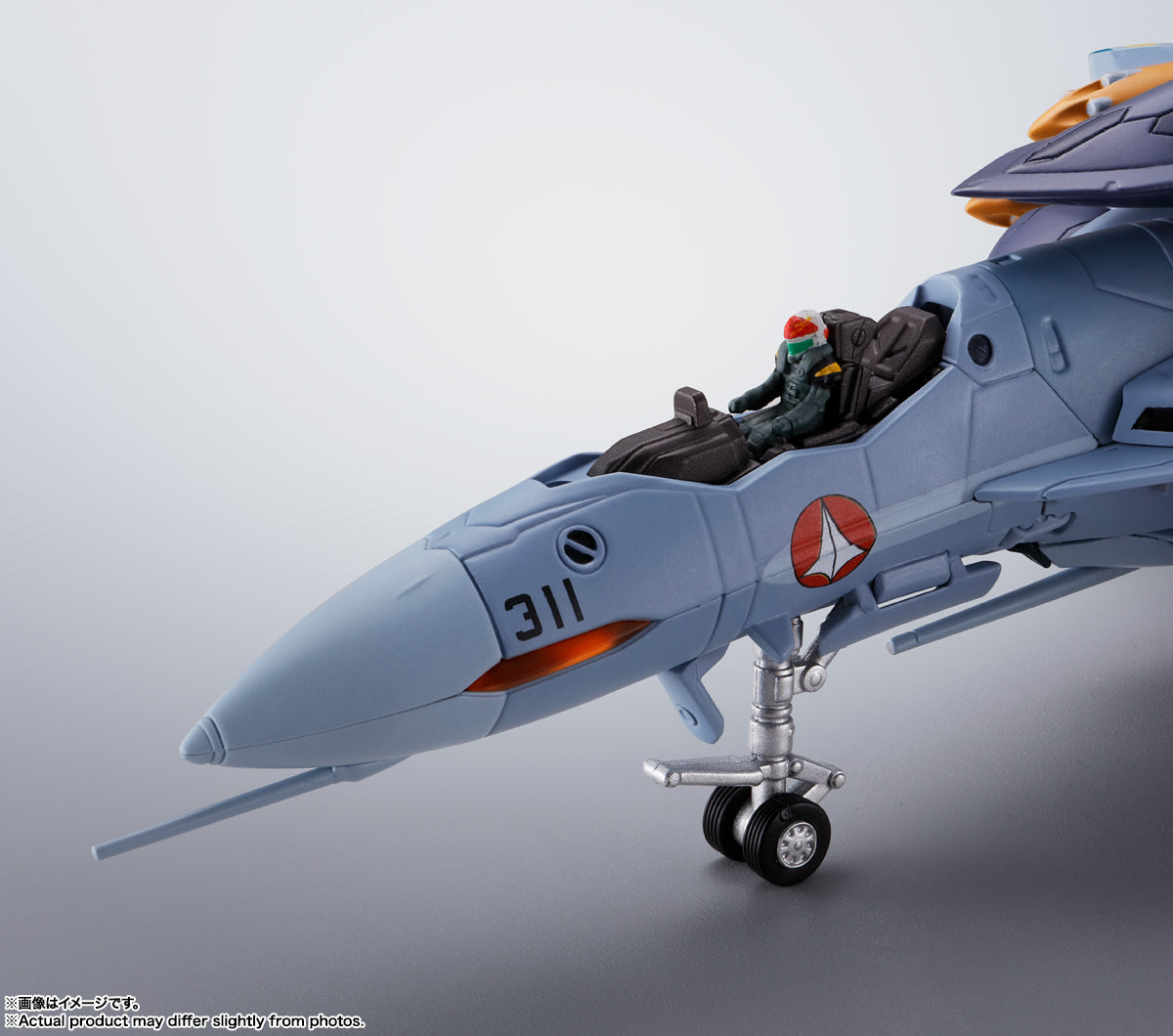 MACROSS ZERO HI-METAL R VF-0A PHOENIX(SHIN KUDO USE) ＋ QF-2200D-B GHOST