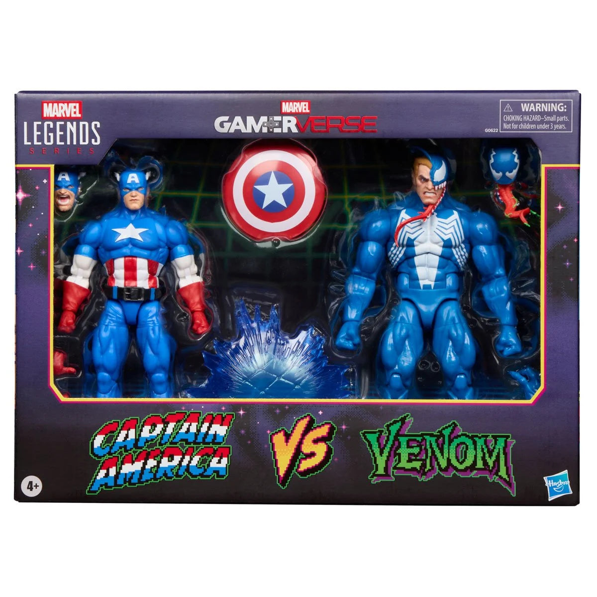 CAPITAN AMERICA VS VENOM GAME VERSE MARVEL LEGENDS