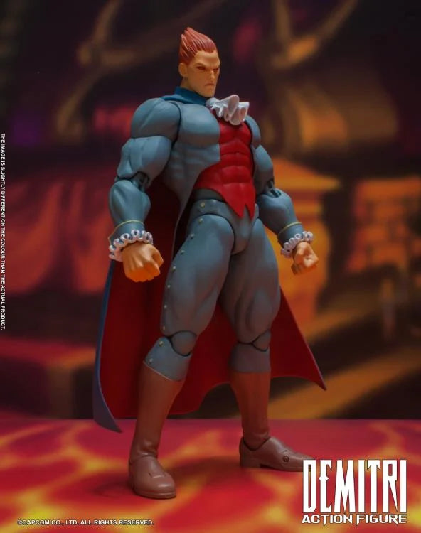 DEMITRI MAXIMOFF - DARKSTALKERS ACTION FIGURE