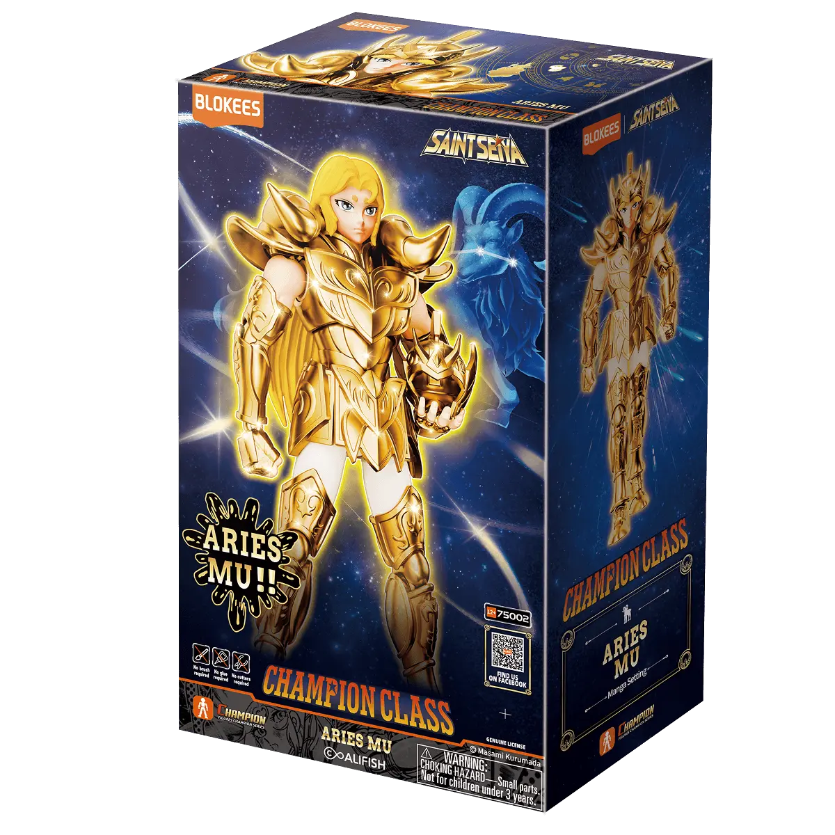 ARIES OCE SAINT SEIYA CHAMPION CLASS BLOKEES