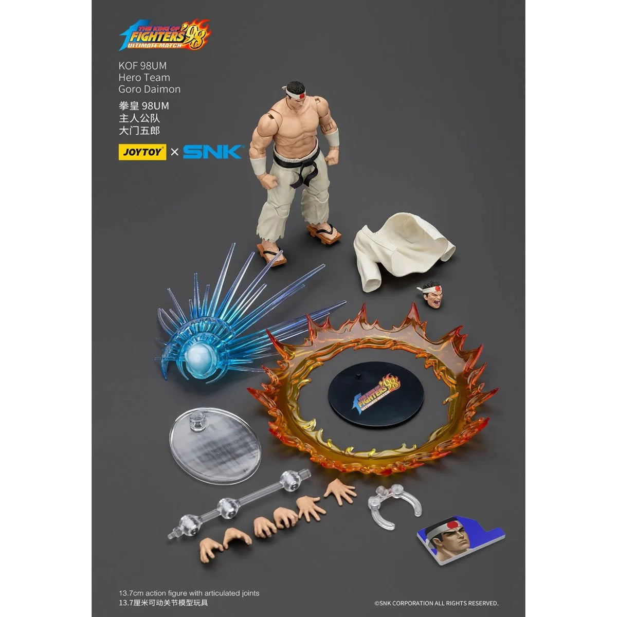 Goro Daimon The King of Fighters Joy Toy 1:18