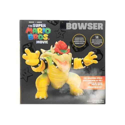 The Super Mario Bros Movie Fire Breathing Bowser 7-Inch Figure