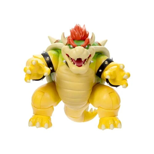The Super Mario Bros Movie Fire Breathing Bowser 7-Inch Figure