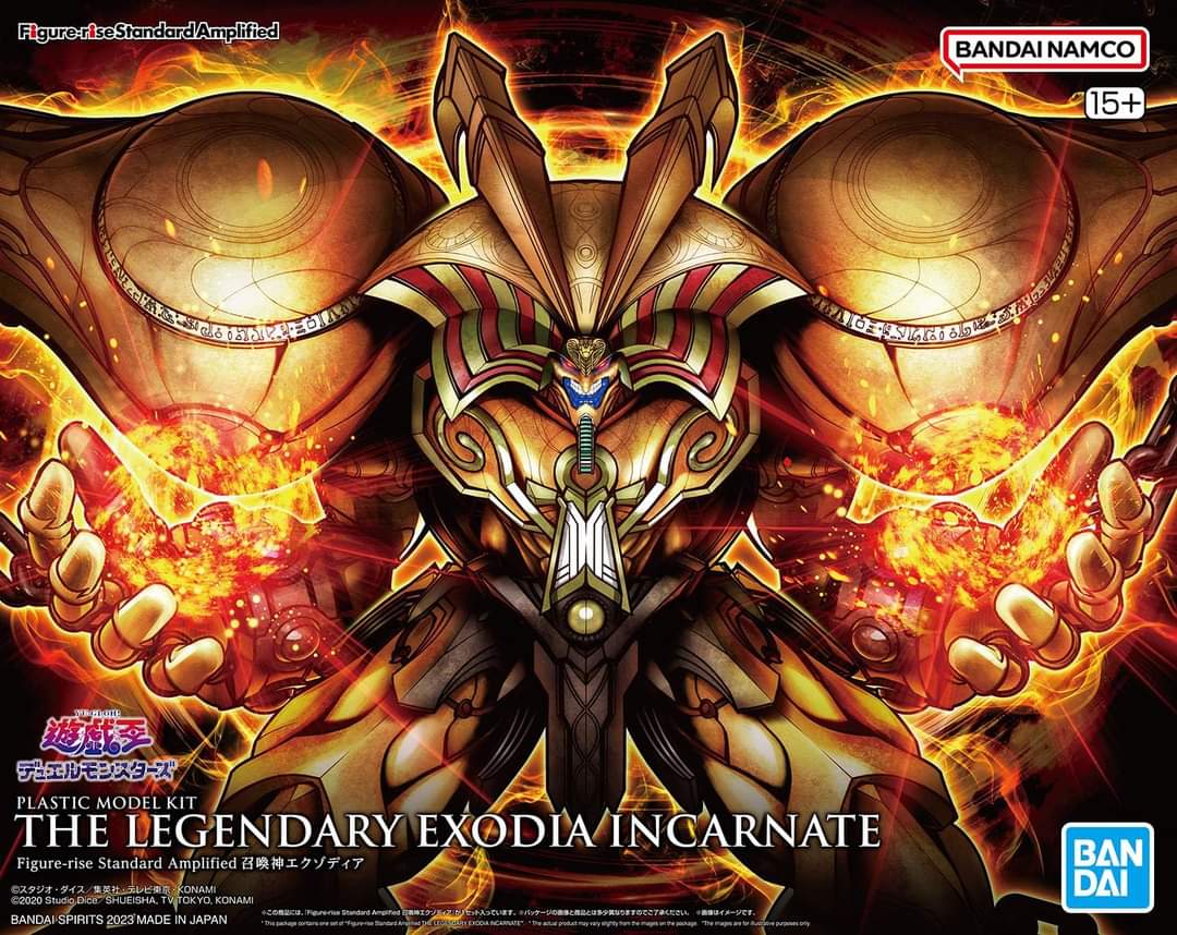 EXODIA MODEL KIT FIGURE-RISE MODEL KIT YU-GI-OH