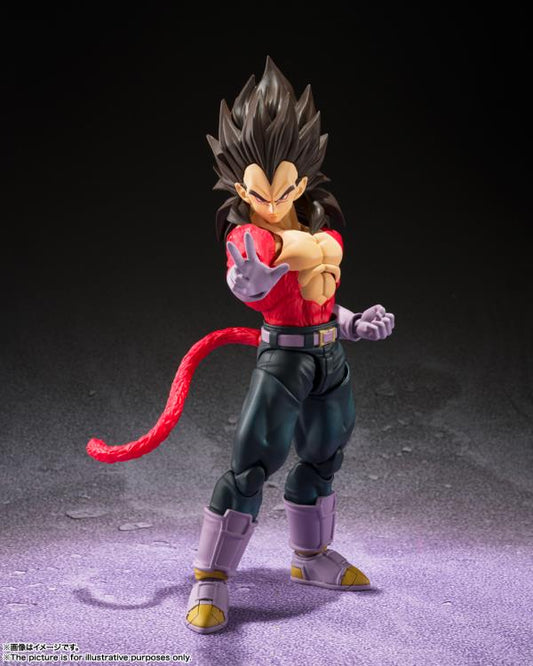 Figura Bandai S.H.Figuarts - Vegeta Ss4 (Dragon Ball GT) - Vista posterior y detalles
