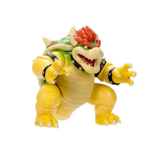 The Super Mario Bros Movie Fire Breathing Bowser 7-Inch Figure