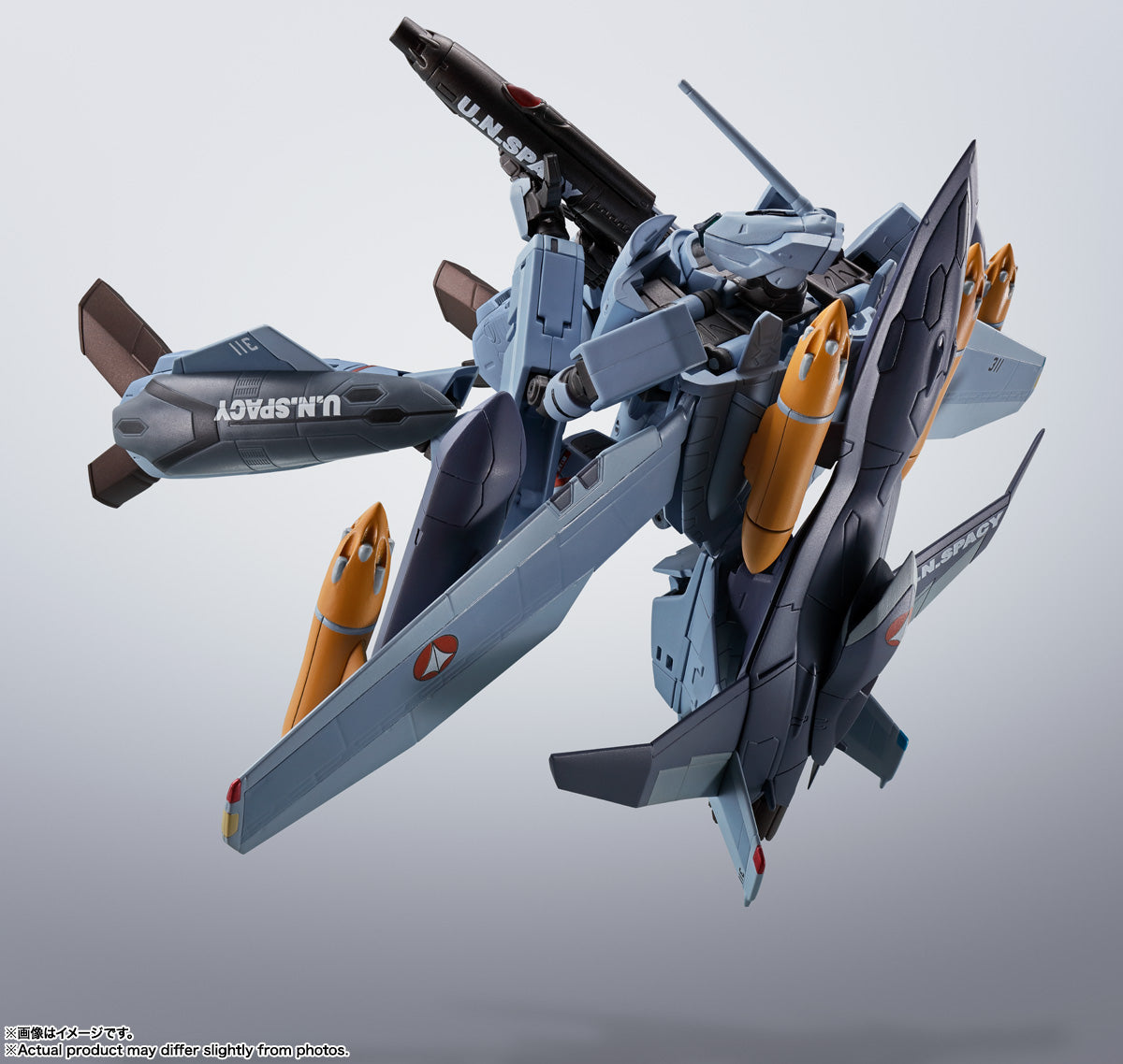 MACROSS ZERO HI-METAL R VF-0A PHOENIX(SHIN KUDO USE) ＋ QF-2200D-B GHOST