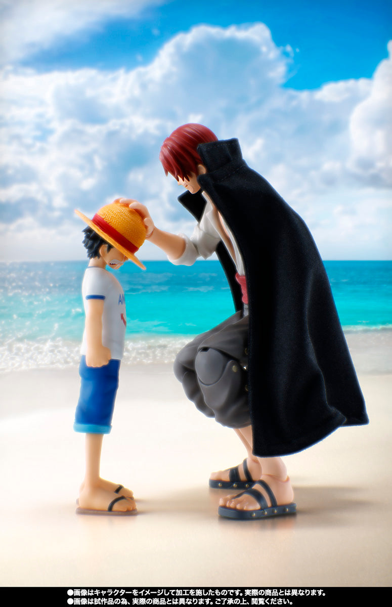 SHANKS & MONKEY D. LUFFY -CHILDHOOD- SH FIGUARTS