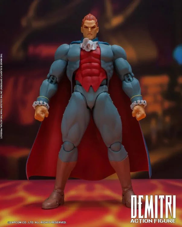 DEMITRI MAXIMOFF - DARKSTALKERS ACTION FIGURE