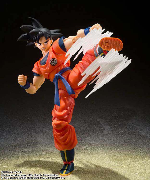 SET EFECTOS DE PODER (SON GOKU) DRAGON BALL S.H. FIGUARTS