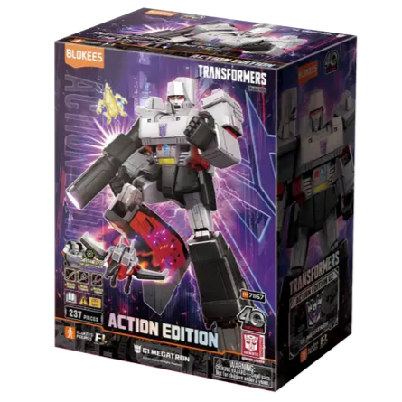 MEGATRON G1 ACTION EDITION BLOKEES