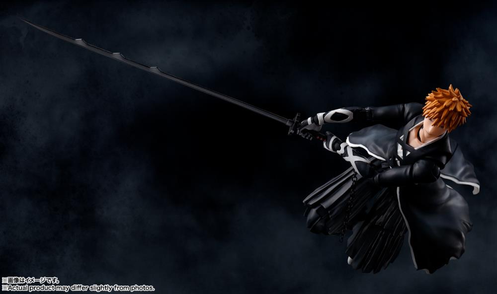 ICHIGO KUROSAKI BLEACH ( BANKAI TENSAZANGETSU) S.H. FIGUARTS