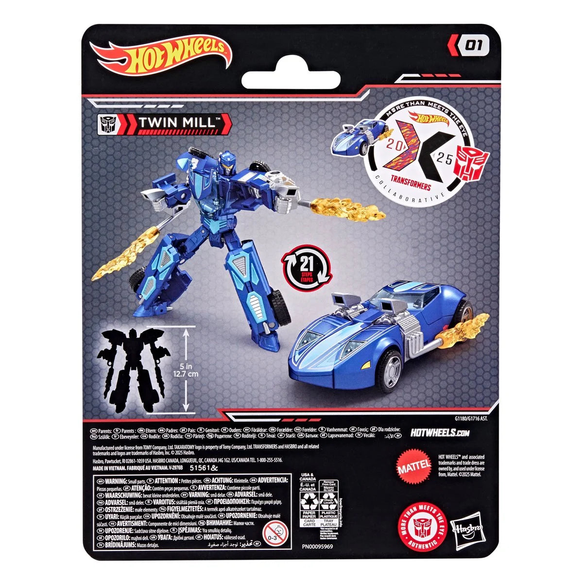 Twin Mill Hot Wheels x Transformers