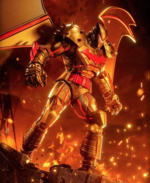 BATMAN HELLBAT  GOLD EDITION - DC MULTIVERSE