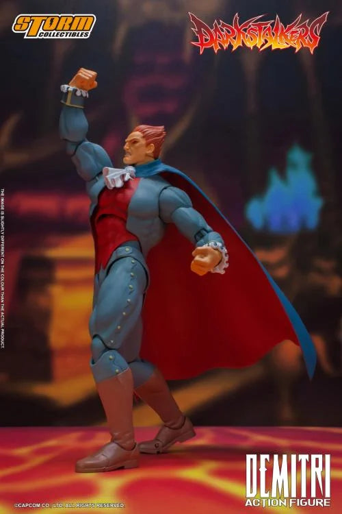 DEMITRI MAXIMOFF - DARKSTALKERS ACTION FIGURE