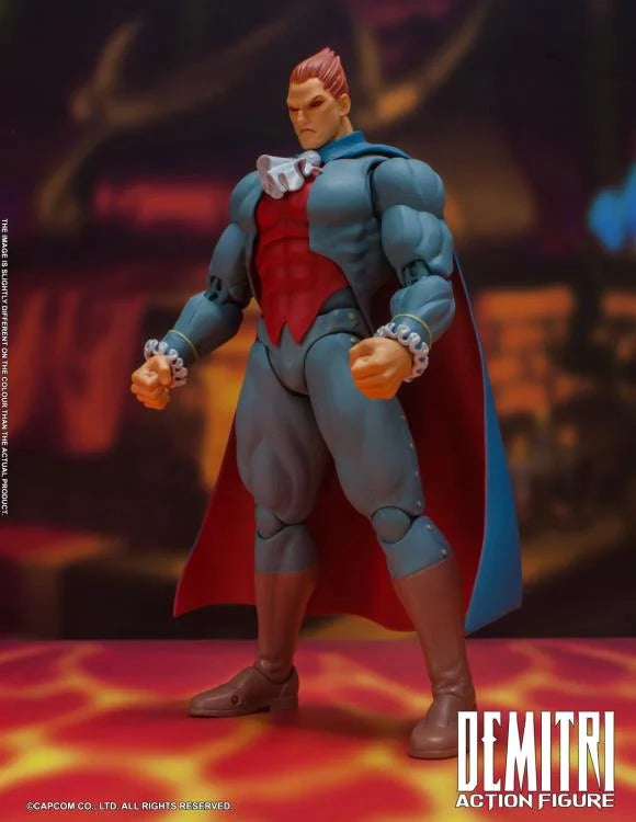 DEMITRI MAXIMOFF - DARKSTALKERS ACTION FIGURE