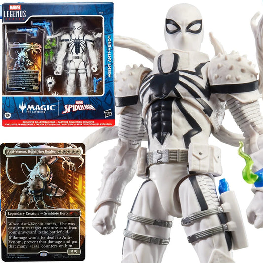 Agent Anti-Venom Spider-Man Marvel Legends Series Magic