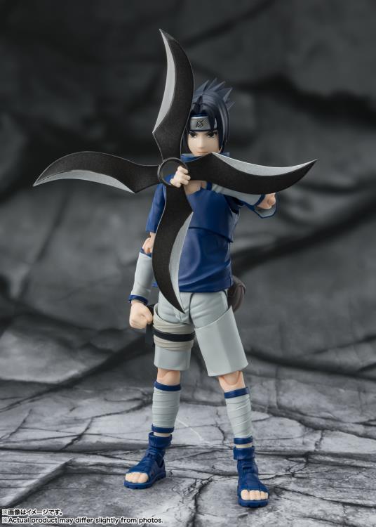 SASUKE NARUTO NINJA PRODIGY OF THE UCHIHA CLAN BLOODLINE) SH FIGUARTS