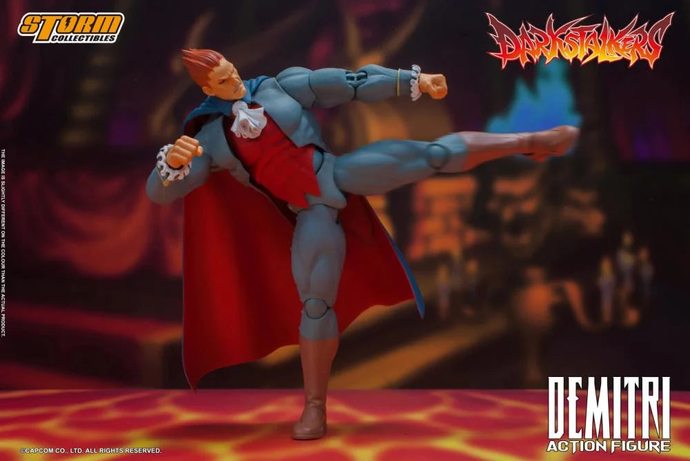 DEMITRI MAXIMOFF - DARKSTALKERS ACTION FIGURE