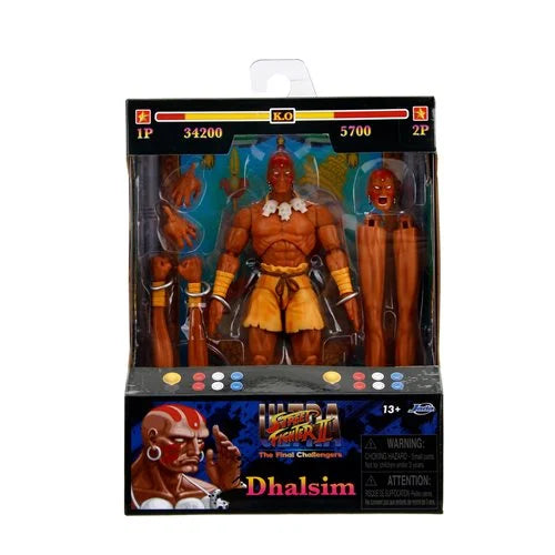 DHALSIM ULTRA STREET FIGHTER II JADA TOYS