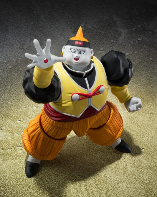 Figura Bandai S.H.Figuarts - Androide 19 (Dragon Ball Z) - Vista de perfil y caja