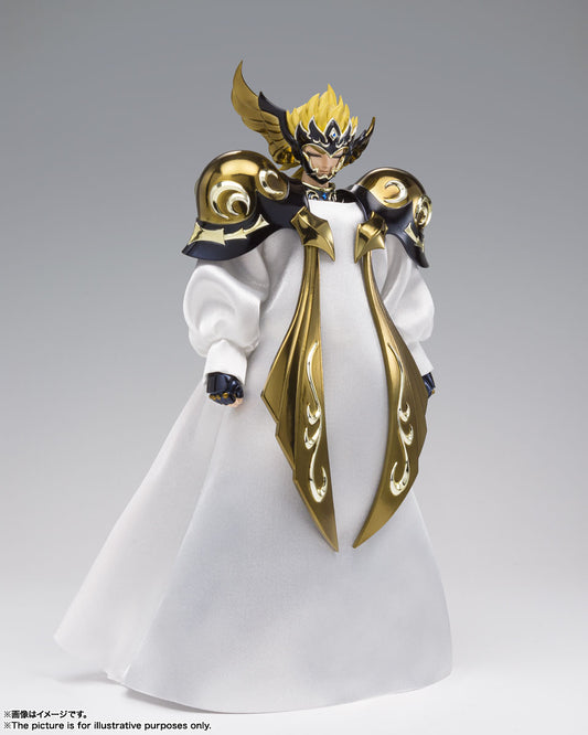 Figura Bandai Myth Cloth EX - Hypnos Metal - Vista de perfil y caja
