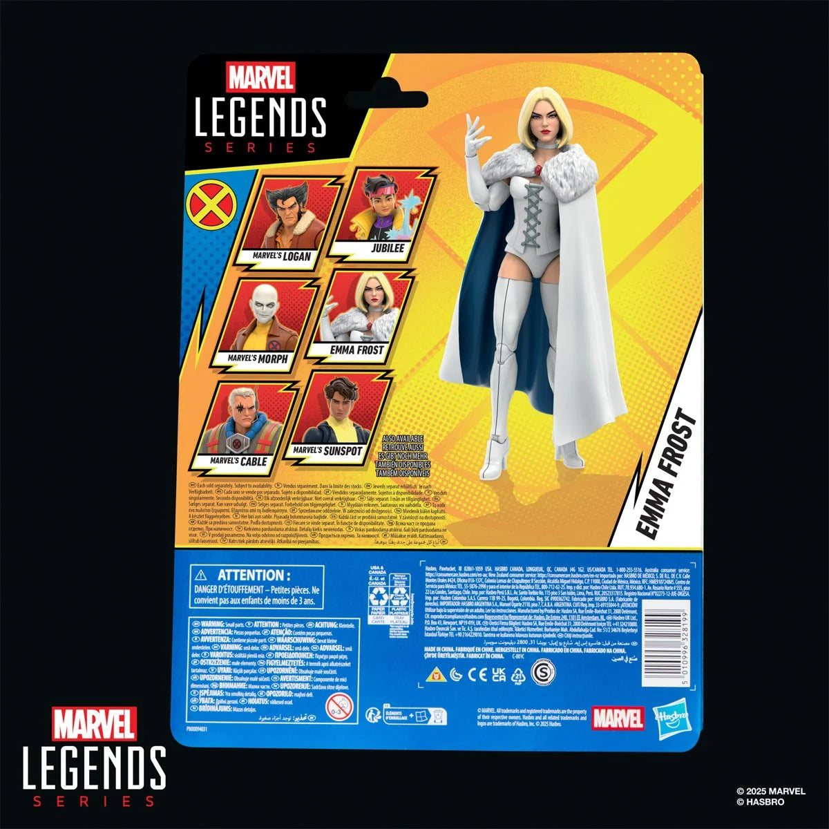 EMMA FROST X MEN MARVEL LEGENDS