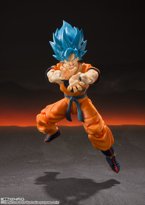 SON GOKU SUPER SAIYAN GOD BLUE S.H. FIGUARTS